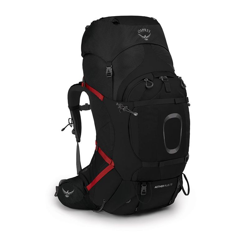 Osprey Aether Plus 70L Stealth Black